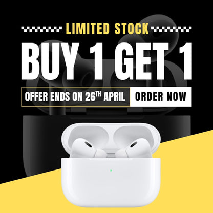 AirPods pro(2nd Generation) 1 Year warranty Buy 1 Get 1
