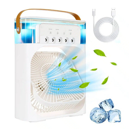 Portable Humidifier Air Cooler Mist Fan Mini Cooler for Home