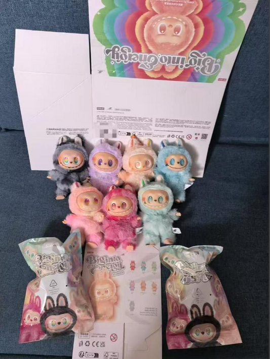 Labubu The Monsters Tasty Macarons Chestnut Cocoa Vinyl Plush ( Multicolor of 7 )