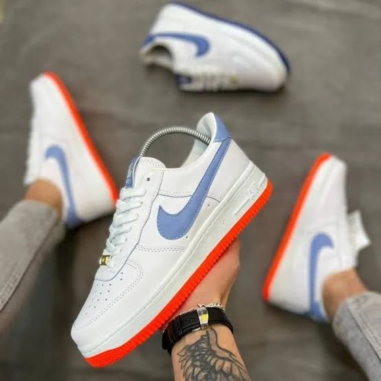 Premium White Sneakers - American flair with 50% OFF